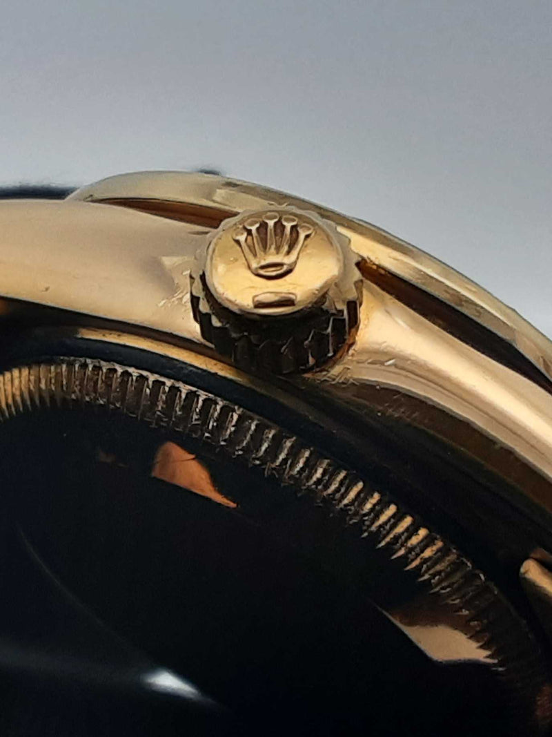 1989 Rolex President 18k Yellow Gold 26mm Automatic 6 Inch 68 Grams Fw1125pzxzdu