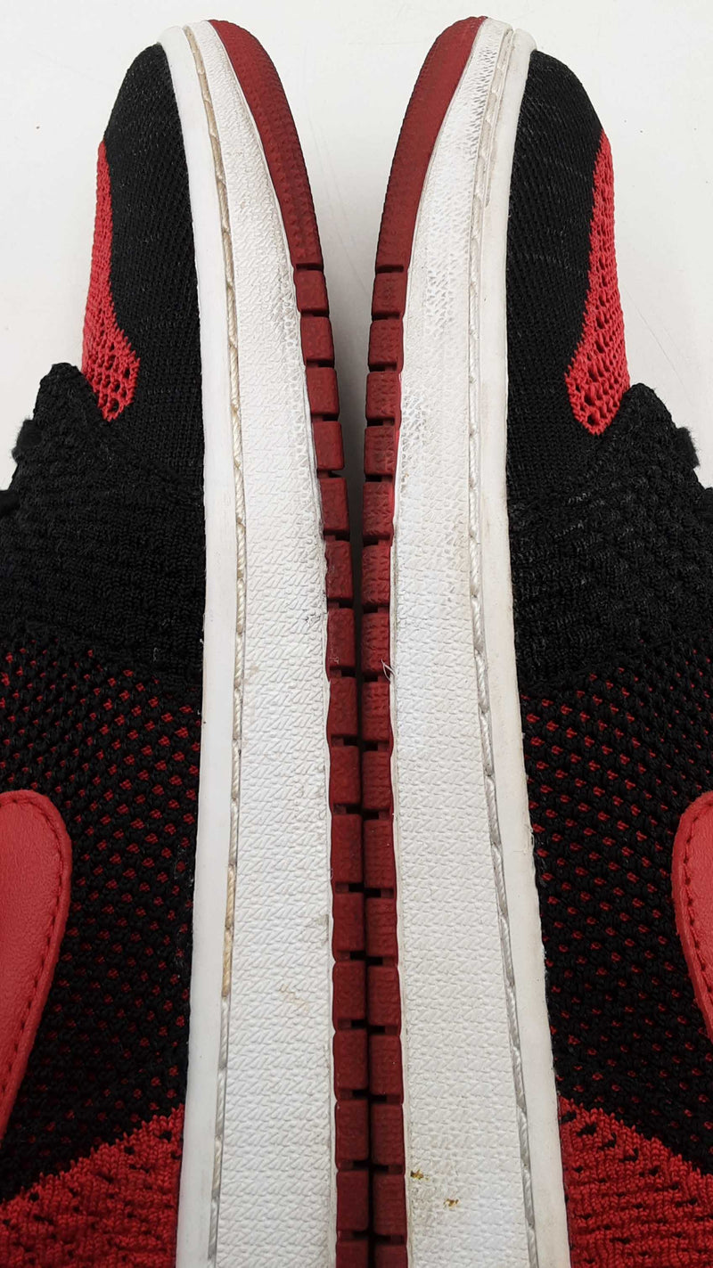 Nike Air Jordan 1 Retro Og Flyknit "Bred" Sneakers Size 9.5 Fw0225izdu