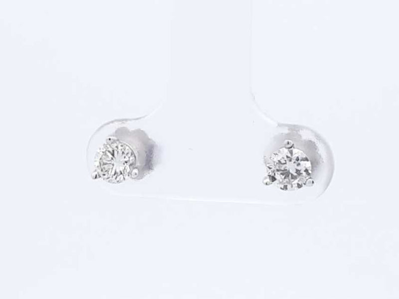 .58 Cttw Diamond & 14k White Gold Stud Earrings  0.7 Grams Fw0225wordu