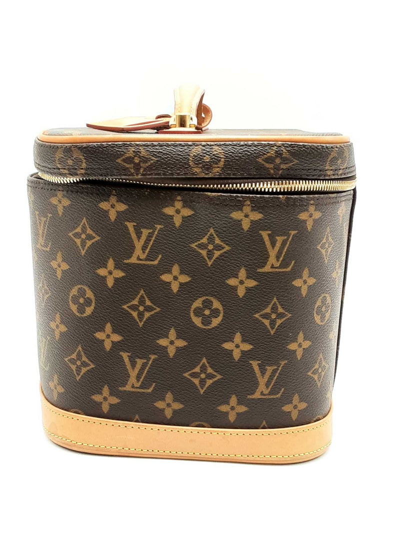 Louis Vuitton Monogram Nice Cosmetic Vanity Case Aa0225cxzsa