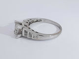 1.80 Cttw Diamond 14k White Gold Ring 5 Grams Size 9 Aa0625lszxsa