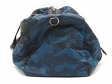 Coach Camo Nylon Duffel Bag Blue Aa1026rzsa