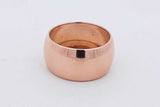 14k Rose Gold Band Ring 8.6 Grams Size 8.5 Eb0526ixzsa
