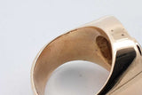 1.14cttw Diamond 10k Yellow Gold Ring 25.1 Grams Size 9.5 Eb0626lxrxsa