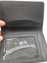 Coach Black Leather Card Case Wallet Eb1025lrde