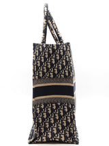 Christian Dior Oblique Embroidery Book Tote Bag Eb0526lrxzde