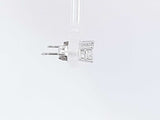 0.50 Cttw Diamond 14k White Gold Double Stud Earrings 0.80 Grams Aa0725ozxsa