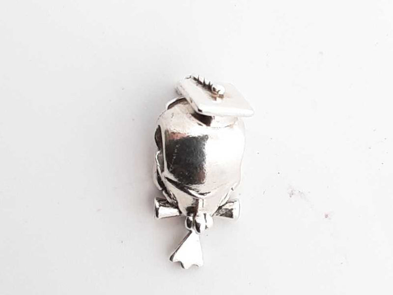 Pandora .925 Silver 3.6g Wise Owl Graduation Charm Lh1025lxde