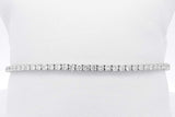 3.0cttw Lab Grown Diamond Tennis Bracelet 14k White Gold 5.5g 7 In Eb0326llxzsa