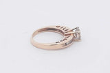 0.9cttw Diamond Ring In 10k Yellow Gold 2.6 Grams Size 4.25 Eb0525lzxzsa