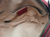 Gucci Gg Marmont Red Leather Belt Bag Sd0325wrzsa