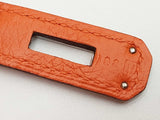 Hermes Birkin 35 Orange Togo Palladium Handbag Do0325crxzde