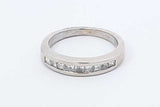 0.18ctw Diamond Ring In 14k White Gold 3.5 Grams Size 5.5 Eb0625loxdu