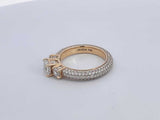 4.12 Cttw 14k Yellow Gold 8.6 G Fancy Wedding Ring Size 10 Aa0525wexzsa