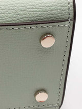 Kate Spade Darcy Top Handle Bag In Green Colorblock Grained Leather Fw1225wrdu