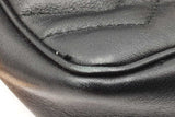 Gucci Mini Marmont Chevron Quilted Matelasse Black Leather Crossbody Eb0826wrxdu