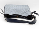 Michael Kors Bowery Large Hobo Shoullder Bag Blue Aa0826wzsa