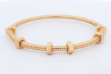 Cartier Ecrou De Cartier 18k Yellow Gold Bracelet 27.5 Grams Size 16 Eb824rixzsa