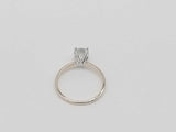 1.0 Dwt Lab Grown Diamond 14k Yellow Gold Ring 2.2 Grams Size 7 Mk1225ppsmia