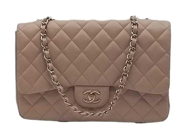 Chanel Beige Jumbo Flap Purse Kb1120ixxzmia – Max Pawn