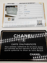 Chanel White Quilted Caviar Leather Shopping Tote Bag Do0725lcxzde