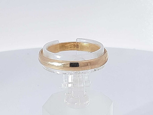 14k Yellow Gold 1.9 Grams Wedding Band Size 8 Aa0925ersa