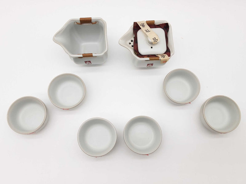 Ruci No 1 White Porceline Tea Set Do1125rxde