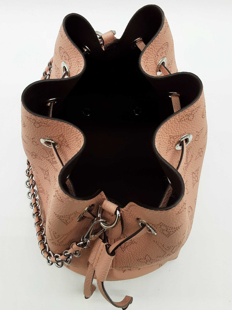 Louis Vuitton Bella Mahina Magnolia Pink Leather Bucket Bag Do0425lsxzde