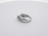 1.27ctw Diamond 14k White Gold 7.9 Grams Ring Size 7 Sd0625lozxsa