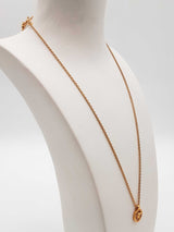 Versace Medusa Goldtone Metal Pendant Chain Necklace 21 In Do1225cxde