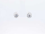 2.0 Cttw Lab-grown Diamond Stud Earrings In 14k White Gold 1.1 Grams Fw0326wcrdu