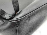 Gucci Soho Interlocking G Rucksack Black Pebbled Leather Backpack Fw0425wzxdu