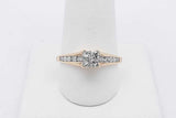 0.36cttw Diamond Ring In 14k Yellow Gold 1.7 Grams Size 9.25 Eb0926oxzsa
