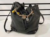 Tory Burch Drawstring Charm Bucket Bag Crossbody Purse Vc0726ezmia