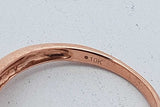 0.2cttw Diamond Ring In 10k Rose Gold 2.1 Grams Size 7 Eb0826lorsa