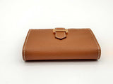 Hermes Gold Brown Epsom Leather Gold Hardware Card Holder Wallet Do0623lrxzde