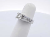 1.75 Cttw Diamond & 14k White Gold Ring 6.5 Grams Size 4.5 Fw0525lxxzdu