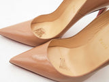 Christian Louboutin So Kate Pate Beige Size 41 Aa0225lrzsa
