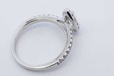 1.29cttw Diamond Wedding Set In 14k White Gold 5.5 Grams Size 7.5 Eb0626iwxdu