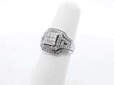 1.78ctw Diamonds 14k White Gold 5.7 Grams Ring Size 6 Sd0825crzdu