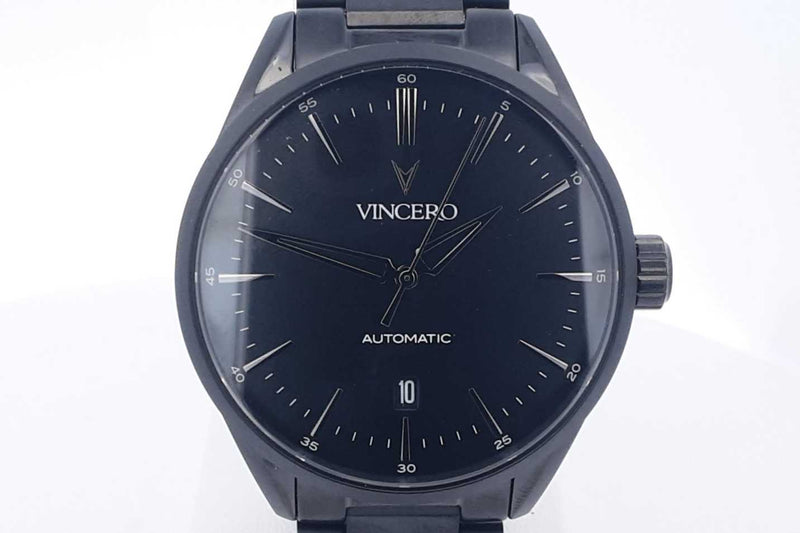 Vincero Automatic Black Dial Stainless Steel Watch 41mm Eb0524crsa