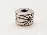 Pandora Sparkling Sunburst 0.925 Sterling Silver Clip Charm Do0425lxde