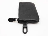 Louis Vuitton Black Empriente Monogram Embossed Leather Coin Pouch Do0726lxzde