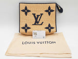 Louis Vuitton Raffia Monogram Toiletry Pouch Sd0326srxde