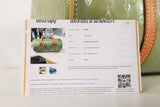 Louis Vuitton Vert Impression Mint Green Vernis Bedford Bag Sd0526wzxde