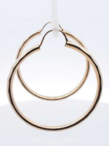 14k Yellow Gold Faceted Hoop Earrings 7.9 Grams Fw0326rzxdu