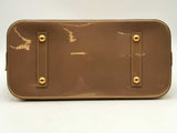 Louis Vuitton Alma Gm Vernis Beige Handbag Aa0525pzxsa