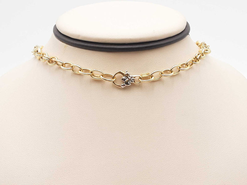 18k Yellow Gold 11.20g Link Chain 18 In Aa0525pcrsa