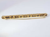 2.90 Cttw Diamond 18k Yellow Gold Pin / Broach 9.2 Grams Aa0525ezxsa