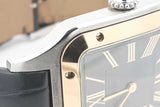 Cartier Santos- Dumont 32mm Quartz Stainless Steel Watch 47.3 Grams Eb0526poxzsa